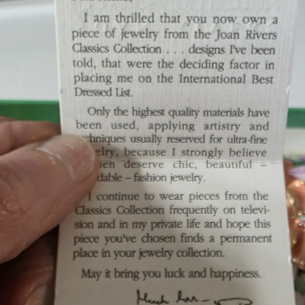 Vintage Joan Rivers Classic Interchangable Flower Brooch Set - Picture 8 of 10